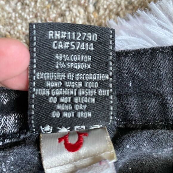 True Religion Bleach Splatter Jeans - Picture 9 of 10